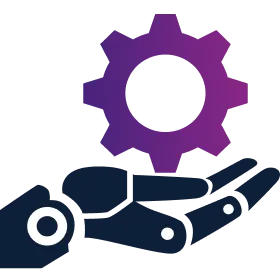 AIが自動で構築、解析、改善点を自動で行うイメージ